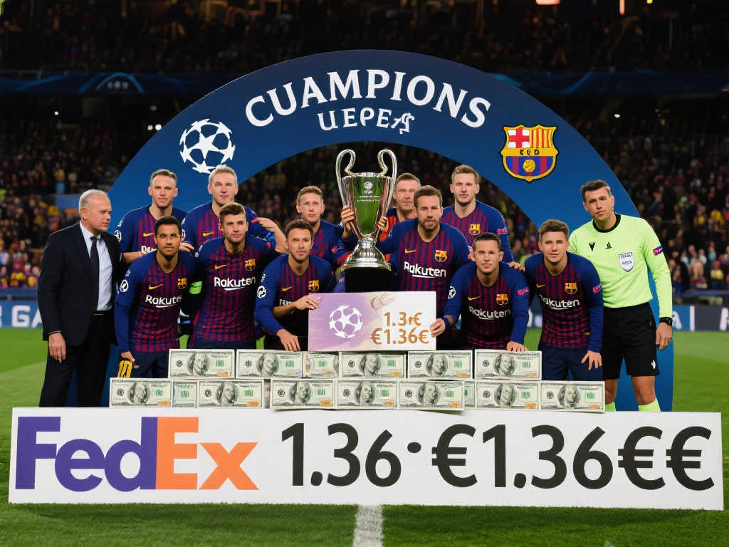 1.36亿称霸！新赛季欧冠奖金榜出炉，巴萨排名止步！